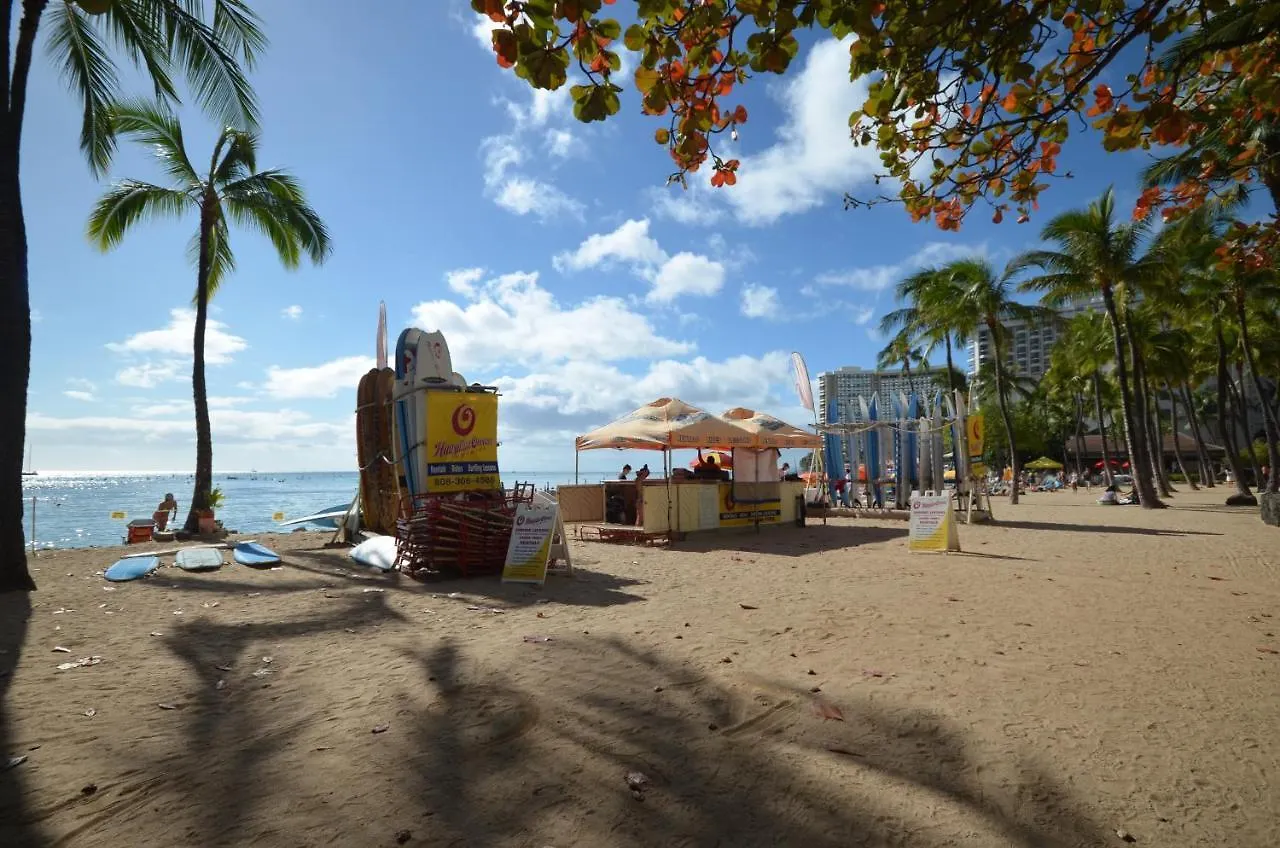 Sea Shore 75 Steps From Waikiki Beach And Sleeps 1 - 3! 檀香山 0*,