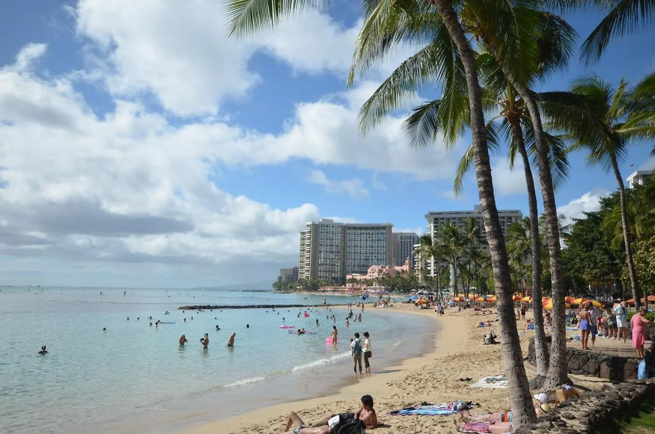 아파트 Sea Shore 75 Steps From Waikiki Beach And Sleeps 1 - 3! 호놀룰루 미국