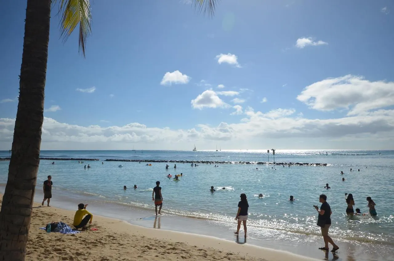Sea Shore 75 Steps From Waikiki Beach And Sleeps 1 - 3! 호놀룰루